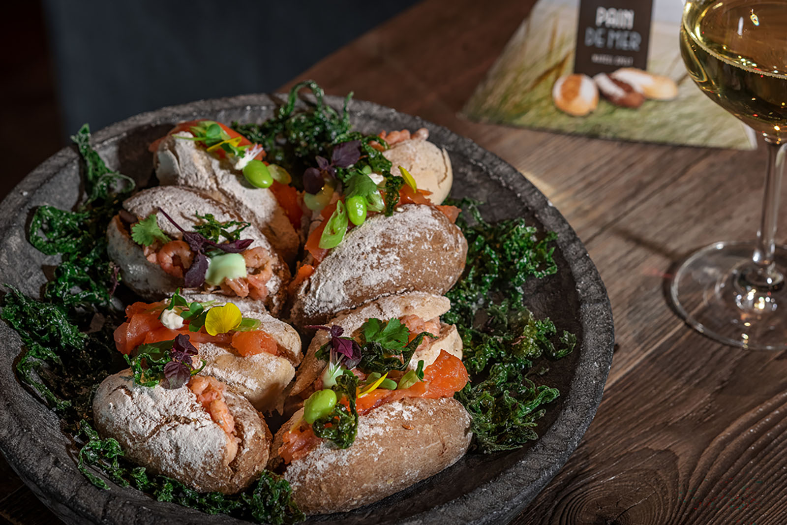 Pain de Mer broodjes met beleg