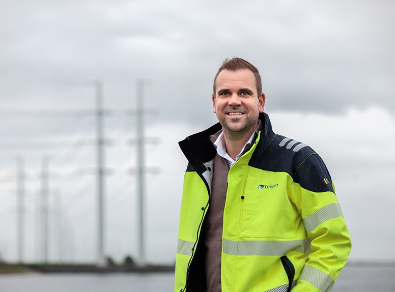 Sander aan het werk bij TenneT