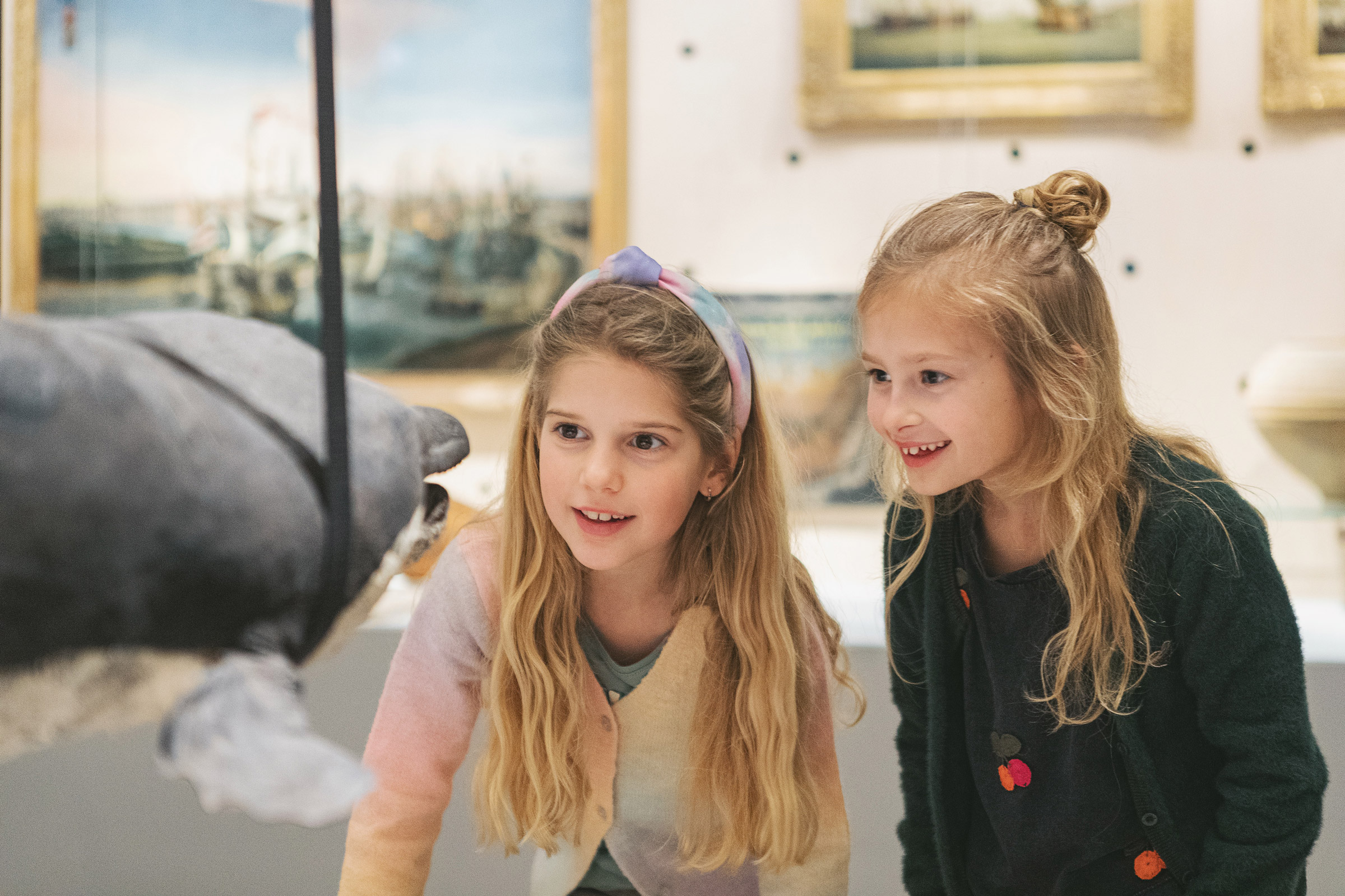 Kinderen bezoeken het Zeeuws Museum