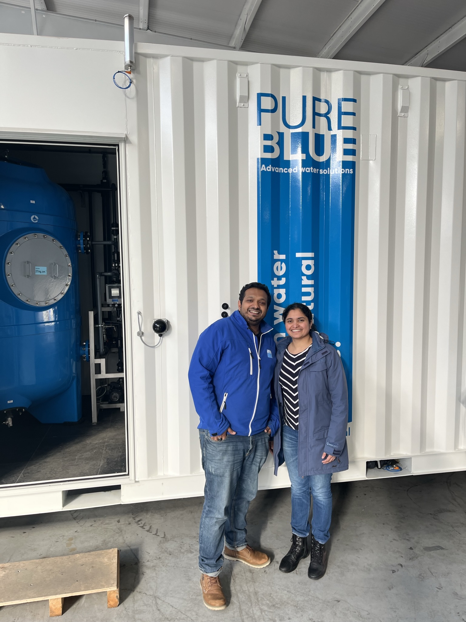 Haniel and Nimmy at PureBlue