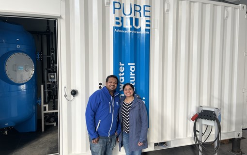 Haniel and Nimmy at PureBlue