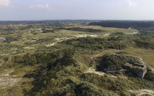 Natuurgebied Zeepeduinen Burgh-Haamstede, parelroute Bescherming Schouwen-Duiveland