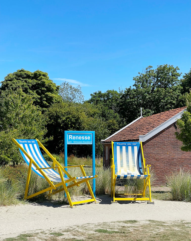 Renesse strandstoel