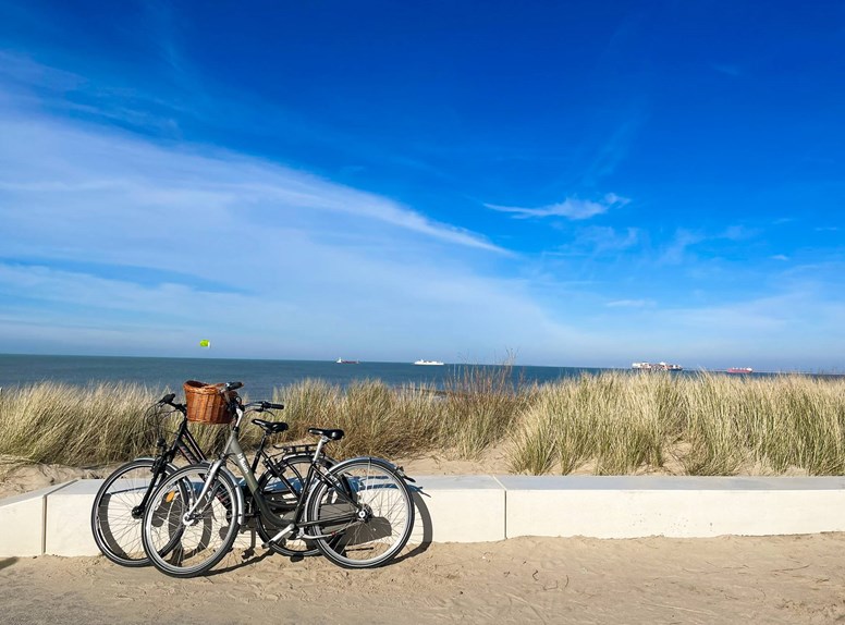 cadzand fietsen, kustroute