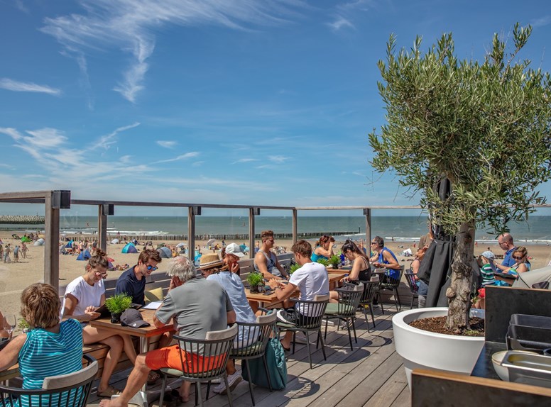 Strandpaviljoen Panoramaroute Zeeuws-Vlaanderen