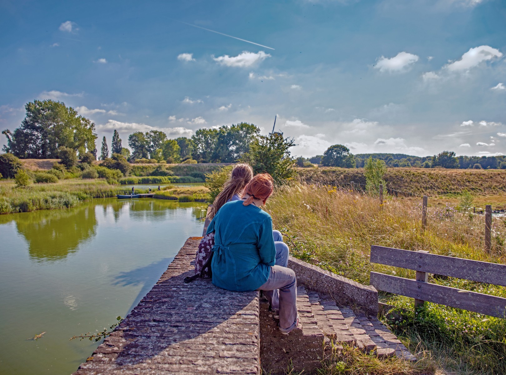 Veerse meer stel water molen 2