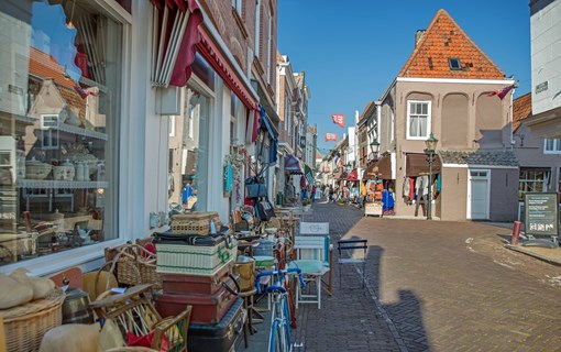 Laden Straße Antiquitäten Zierikzee