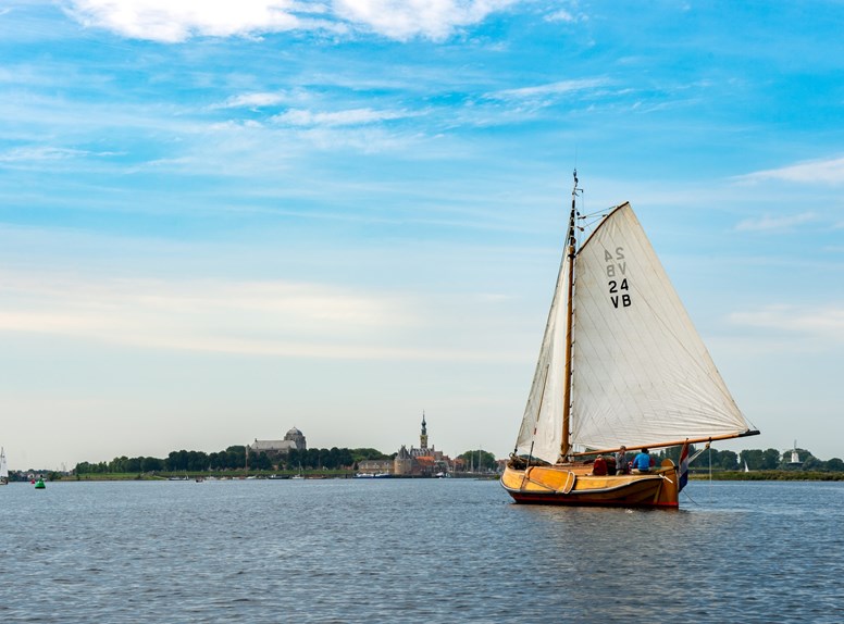 Zeilboot op het Veerse Meer