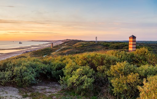 Veere Leuchtturm Strand Aussicht