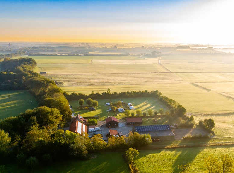 Bird's eye view of Minicamping De Oosthoek