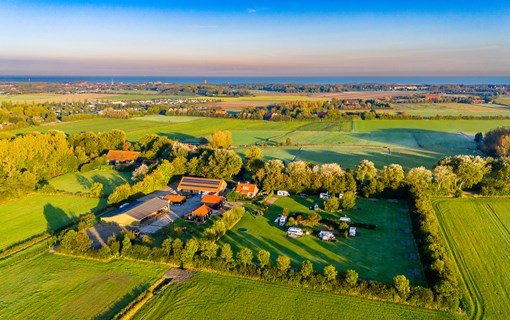 Minicamping De Oosthoek van boven