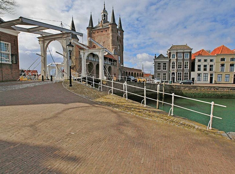 Ophaalbrug in Zierikzee, Schouwen-Duiveland