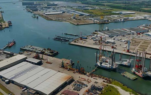 Luchtfoto North Sea Port