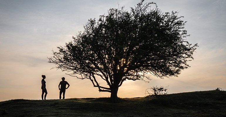 Zonsondergang Zeeland