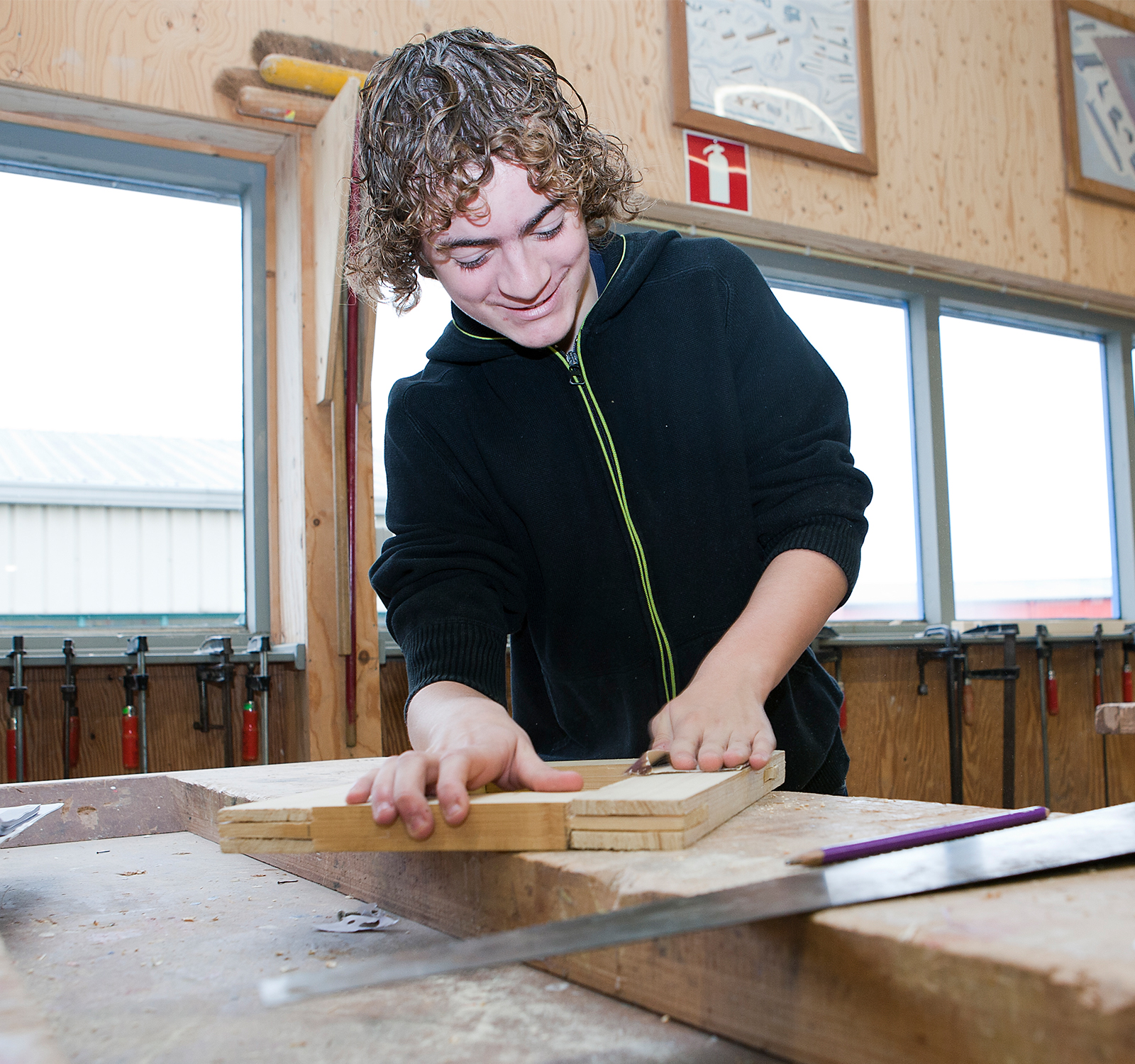 Scholier in het voortgezet onderwijs