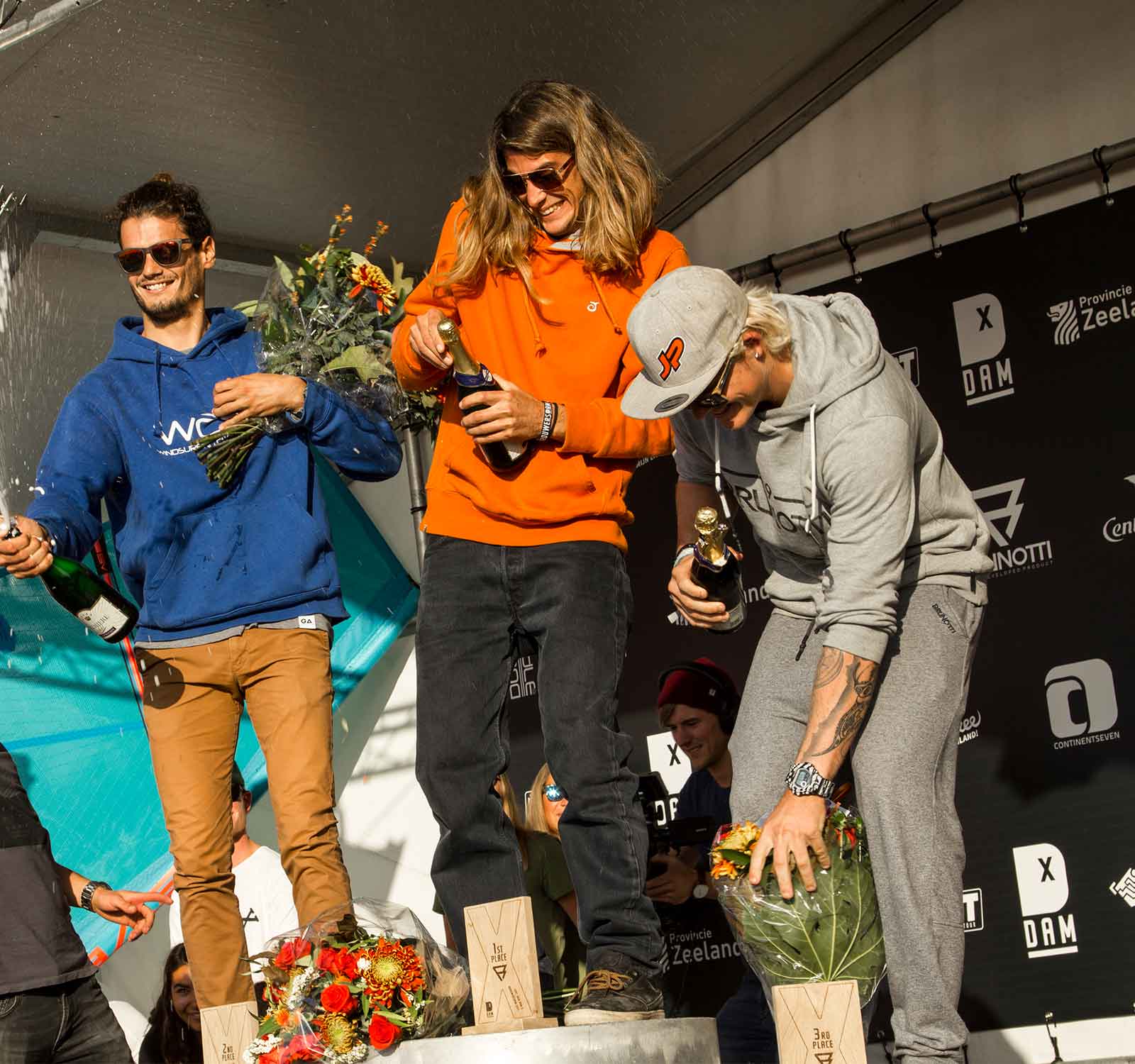 Sportevenement DAM-X prijstuitreiking