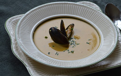 Zeeländische Muschelsuppe