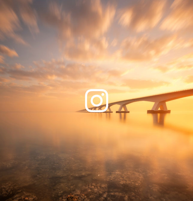 Social post Instagram of Zeelandbrug