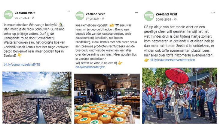 Trendanalyse collage visit